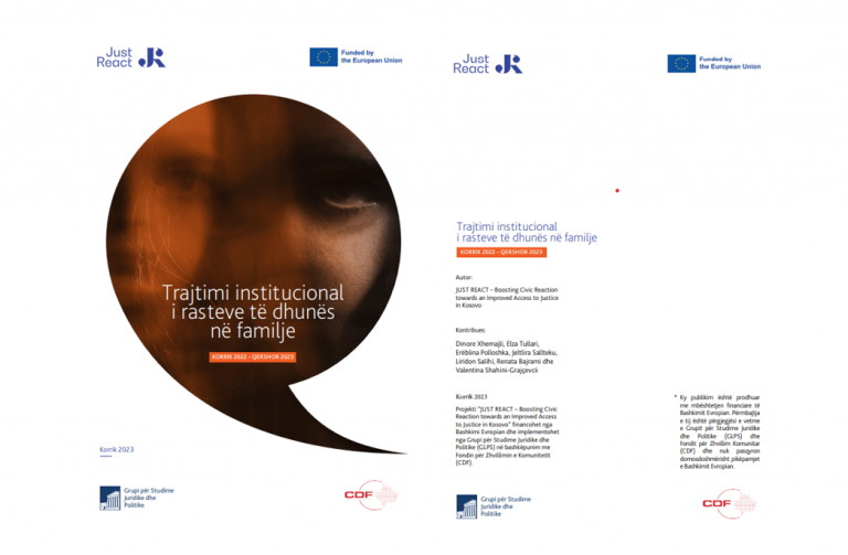 Raport monitorimi “Trajtimi institucional i rasteve të dhunës në familje korrik 2022 – qershor 2023”