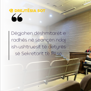 Dëgjohen dëshmitarët e radhës në seancën ndaj ish-ushtruesit të detyrës së Sekretarit të MI-së dhe dy zyrtarëve tjerë