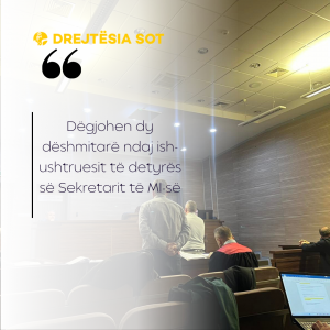 Dëgjohen dy dëshmitarë ndaj ish-ushtruesit të detyrës së Sekretarit të MI-së