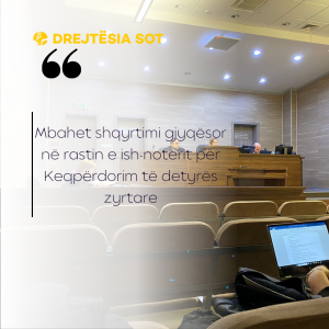 Mbahet shqyrtimi gjyqësor në rastin e ish-noterit për Keqpërdorim të detyrës zyrtare