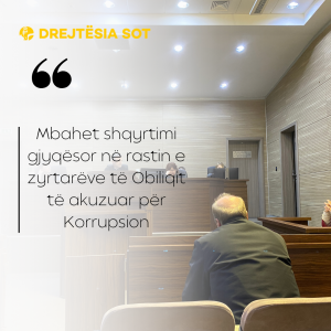 Mbahet shqyrtimi gjyqësor në rastin e zyrtarëve të Obiliqit të akuzuar për Korrupsion
