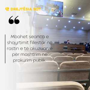 Mbahet seanca e shqyrtimit fillestar në rastin e të akuzuarve për mashtrim në prokurim publik