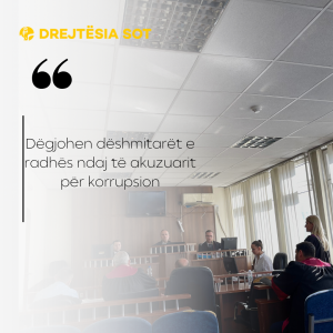 Dëgjohen dëshmitarët e radhës ndaj të akuzuarit për korrupsion