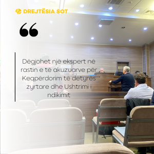 Dëgjohet një ekspert në rastin e të akuzuarve për Keqpërdorim të detyrës zyrtare dhe Ushtrimi i ndikimit
