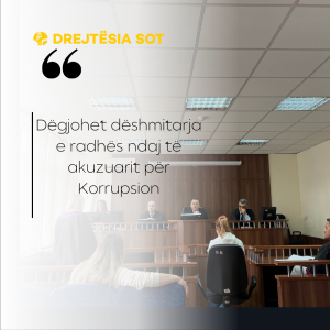 Dëgjohet dëshmitarja e radhës ndaj të akuzuarit për Korrupsion