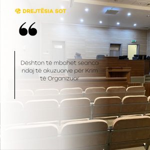 Dështon të mbahet seanca ndaj të akuzuarve për Krim të Organizuar