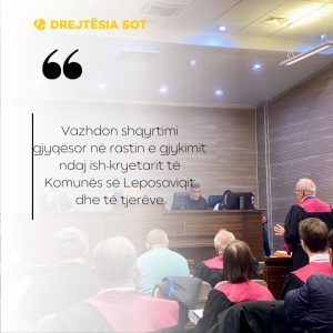 Vazhdon shqyrtimi gjyqësor në rastin e gjykimit ndaj ish-kryetarit të Komunës së Leposaviqit dhe të tjerëve