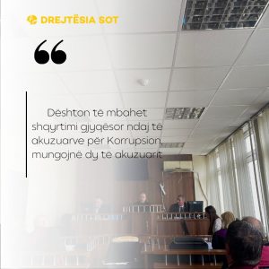 Dështon të mbahet shqyrtimi gjyqësor ndaj të akuzuarve për Korrupsion, mungojnë dy të akuzuarit