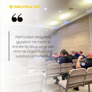 Përfundon shqyrtimi gjyqësor në rastin e shtatë të akuzuarve për Krim të organizuar me substanca narkotike