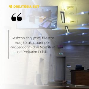 Dështon shqyrtimi fillestar ndaj të akuzuarit për Keqpërdorim dhe Mashtrim në Prokurim Publik