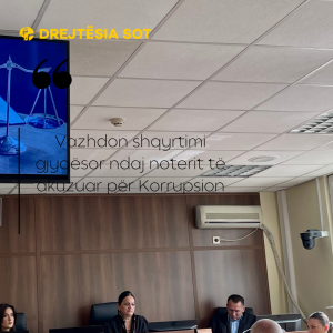 Vazhdon shqyrtimi gjyqësor ndaj noterit të akuzuar për Korrupsion