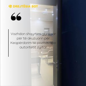 Vazhdon shqyrtimi gjyqësor për të akuzuarin për Keqpërdorim të pozitës apo autoritetit zyrtar