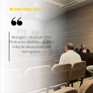 Mungon i akuzuari dhe Prokurori, dështon gjykimi ndaj të akuzuarve për korrupsion