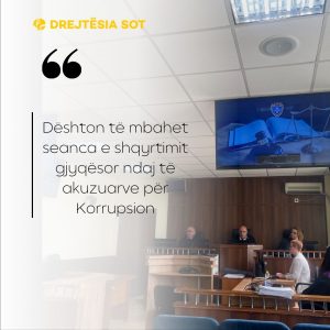 Dështon të mbahet seanca e shqyrtimit gjyqësor ndaj të akuzuarve për Korrupsion