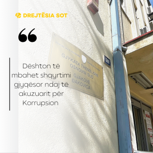  Dështon të mbahet shqyrtimi gjyqësor ndaj të akuzuarit për Korrupsion
