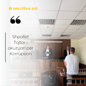 Shpallet fajtor i akuzuari për Korrupsion