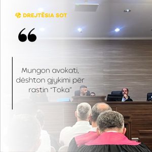 Mungon avokati, dështon gjykimi për rastin “Toka”