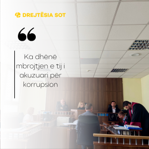 Ka dhënë mbrojtjen e tij i akuzuari për korrupsion