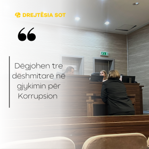 Dëgjohen tre dëshmitarë në gjykimin për Korrupsion