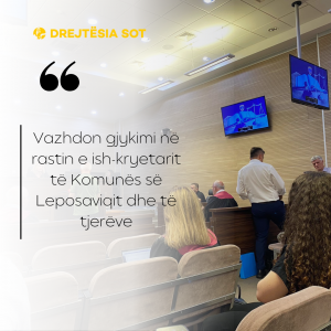 Vazhdon gjykimi në rastin e ish-kryetarit të Komunës së Leposaviqit dhe të tjerëve