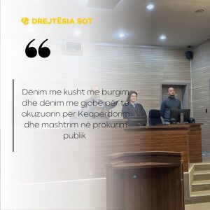 Dënim me kusht me burgim dhe dënim me gjobë për të akuzuarin për Keqpërdorim dhe mashtrim në prokurim publik