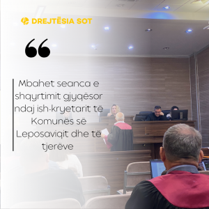 Mbahet seanca e shqyrtimit gjyqësor ndaj ish-kryetarit të Komunës së Leposaviqit dhe të tjerëve