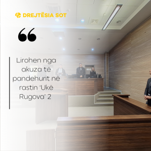 Lirohen nga akuza të pandehurit në rastin ‘Ukë Rugova’ 2