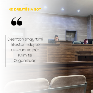 Dështon shqyrtimi fillestar ndaj të akuzuarve për Krim të Organizuar