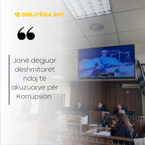 Janë dëgjuar dëshmitarët ndaj të akuzuarve për Korrupsion
