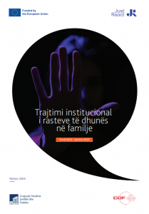 Trajtimi institucional i rasteve të dhunës në familje gjatë periudhës Korrik 2023- Qershor 2024