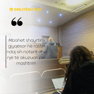 Mbahet shqyrtimi gjyqësor në rastin ndaj ish-noterit dhe një të akuzuari për mashtrim