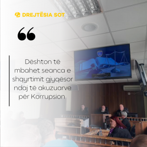 Dështon të mbahet seanca e shqyrtimit gjyqësor ndaj të akuzuarve për Korrupsion