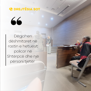 Dëgjohen dëshmitaret në rastin e hetuesit policor në Shtërpcë dhe një përsoni tjetër