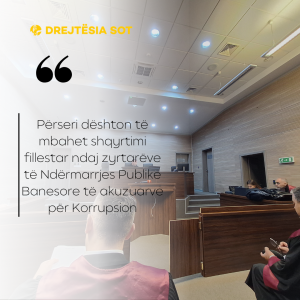 Përseri dështon të mbahet shqyrtimi fillestar  ndaj zyrtarëve  të Ndërmarrjes Publike Banesore të akuzuarve për Korrupsion