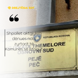 Shpallet aktgjykim dënues ndaj zyrtarit të Komunës së Istogut  