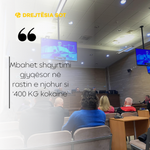 Mbahet shqyrtimi gjyqësor në rastin e njohur si ‘400 KG kokainë’