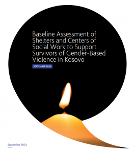 Baseline Assessment of Shelters and Centers of Social Work to Support Survivors of Gender-Based Violence in Kosovo